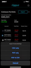 Riggur: Cryptocurrency portfolio tracker gallery image