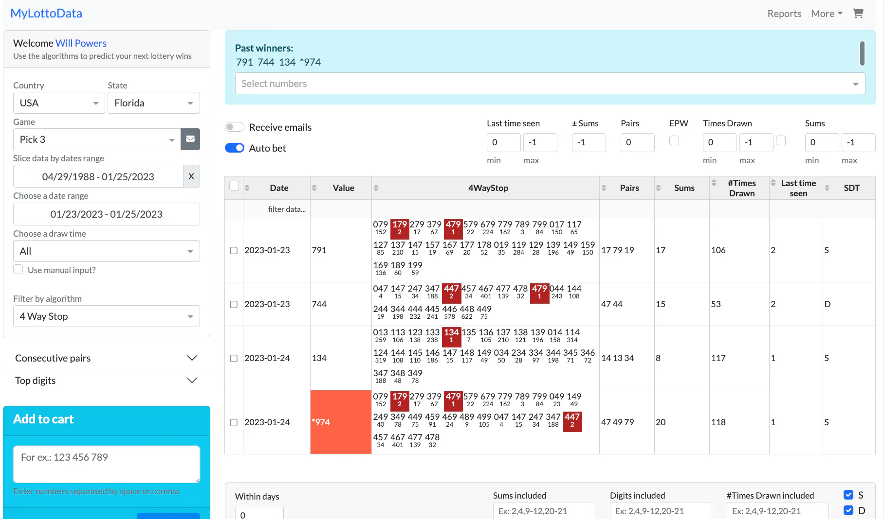 MyLottoData gallery image
