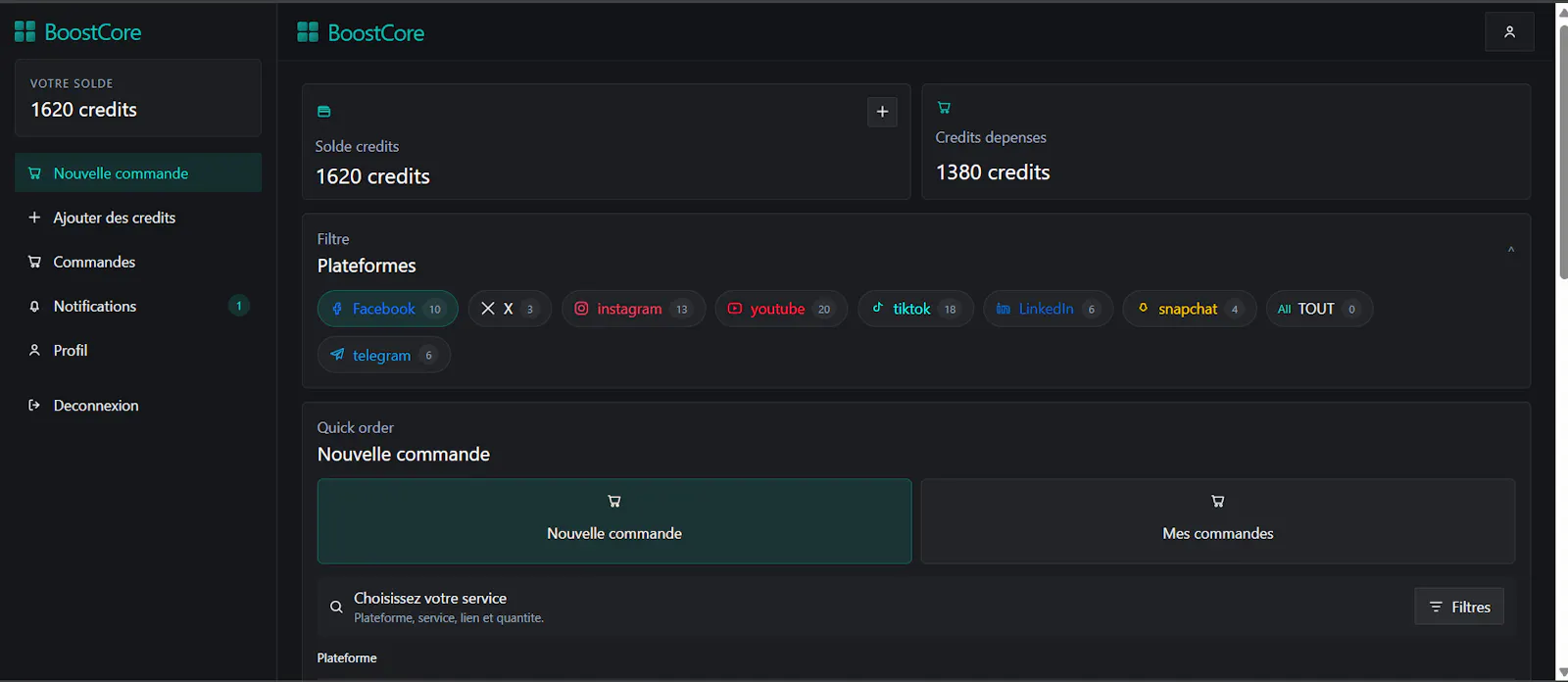 BoostCore screenshot 4