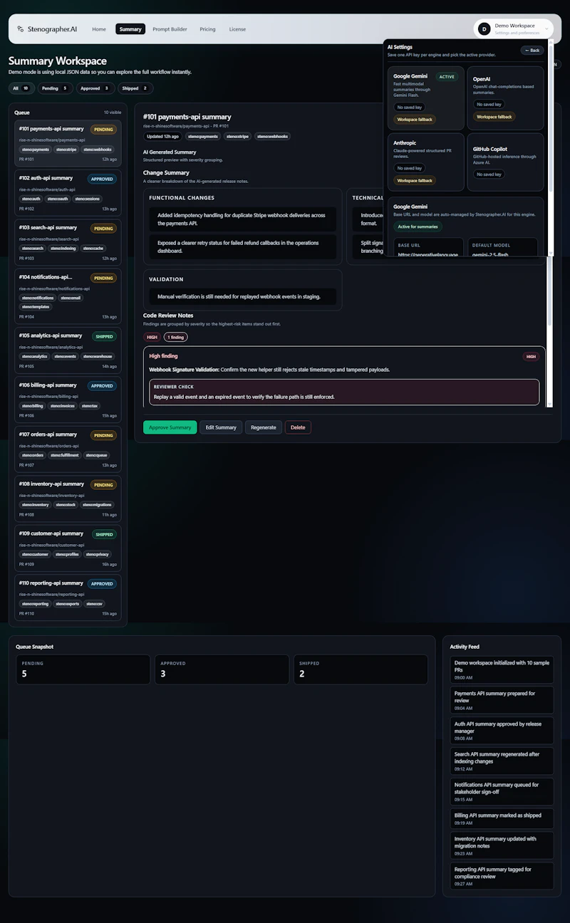Stenographer-AI screenshot 5