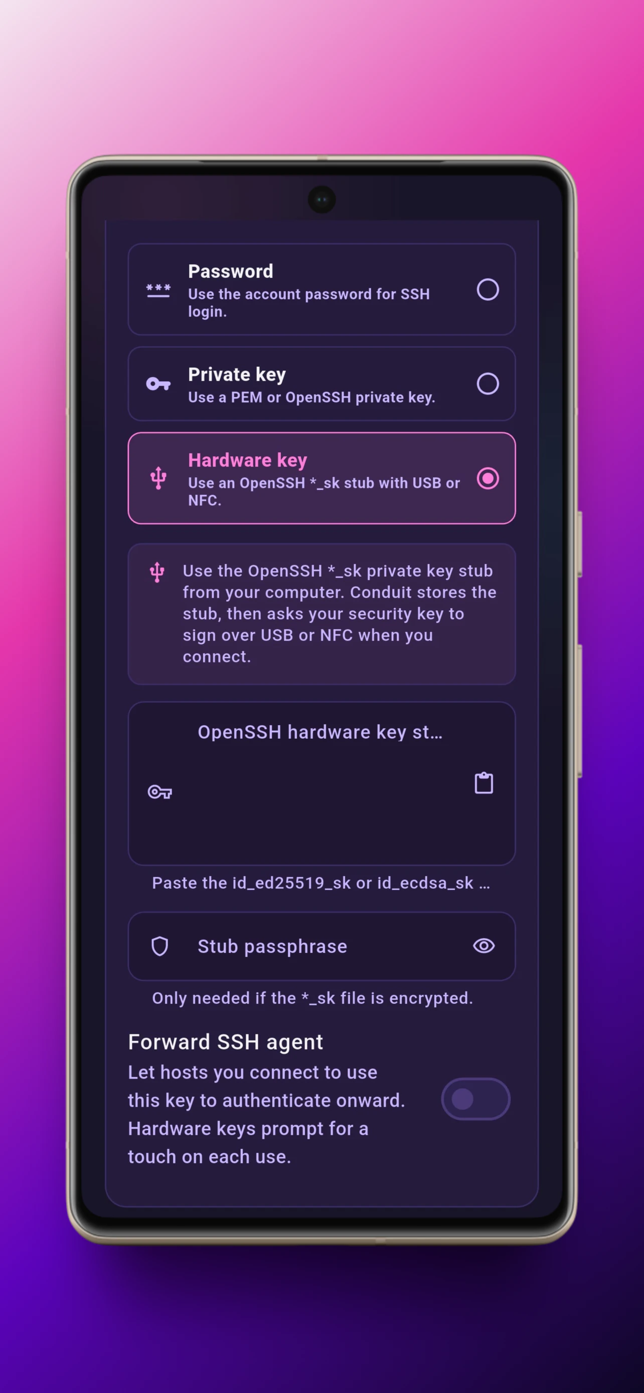 Conduit: SSH, Mosh & SFTP 截图 8