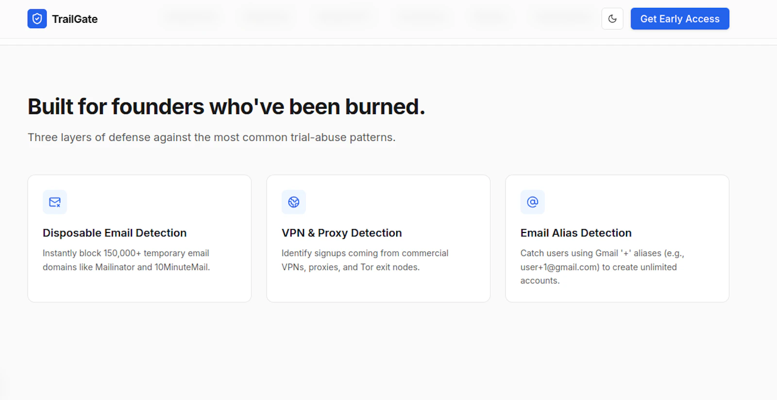 TrailGate – Stop Free Trial Abuse. screenshot 2