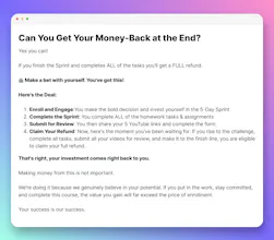 The 5-Day Video Sprint (AI + YouTube) gallery image