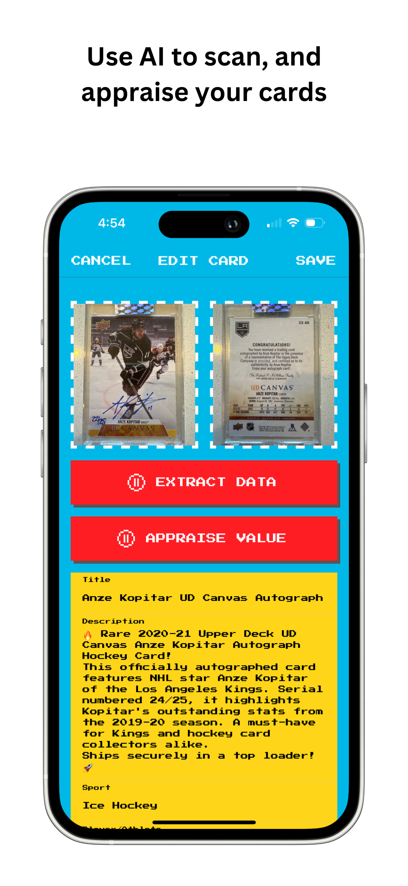 Média Salle des cartes - Construit pour les collectionneurs.Propulsé par AI. 4