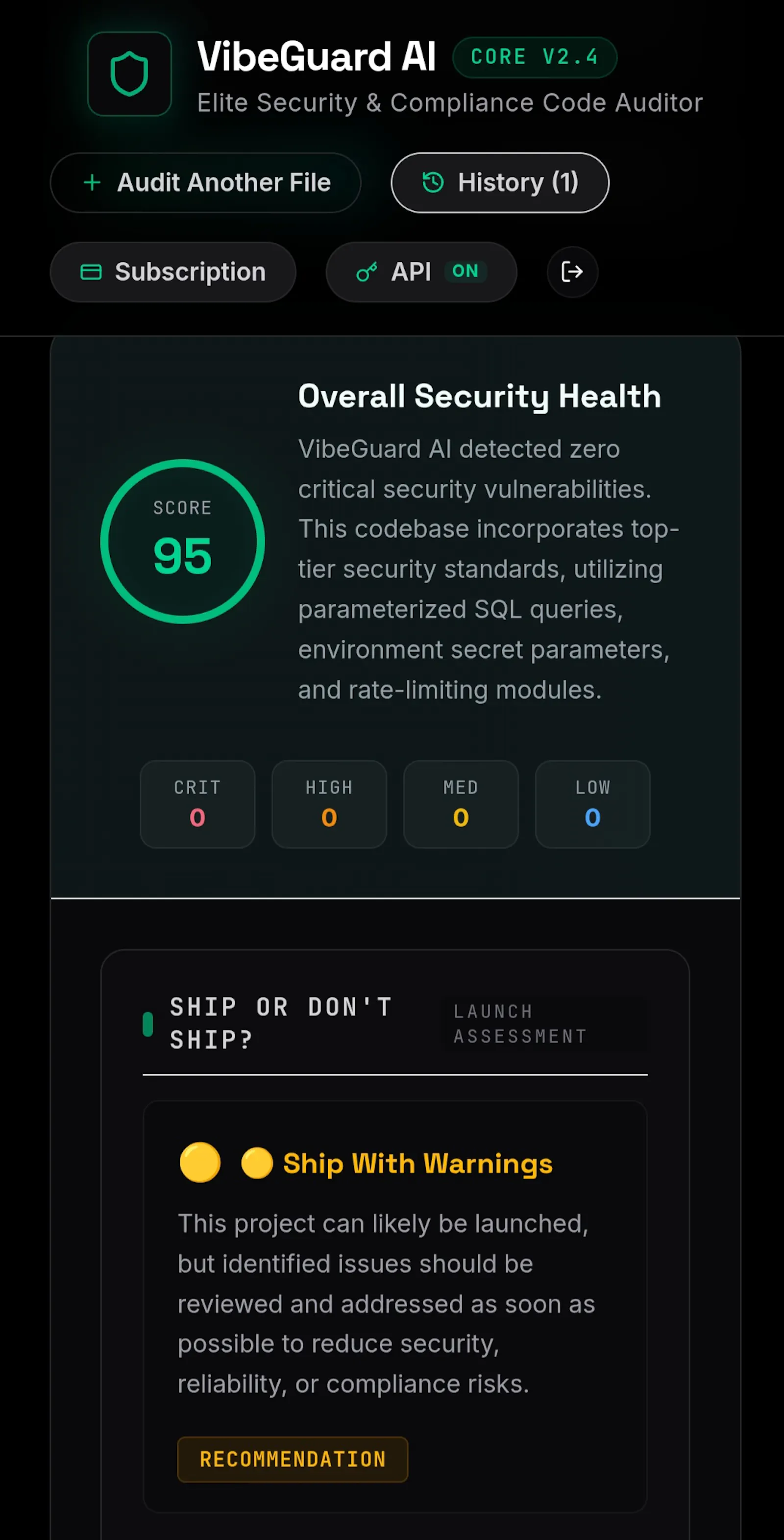 Vibe Guard AI screenshot 5