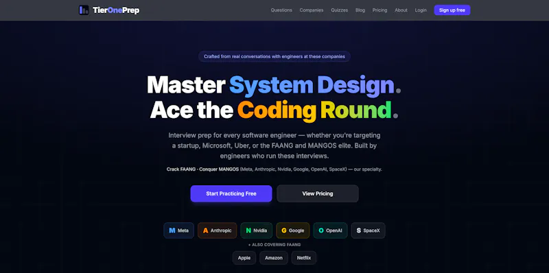 TierOnePrep screenshot 1