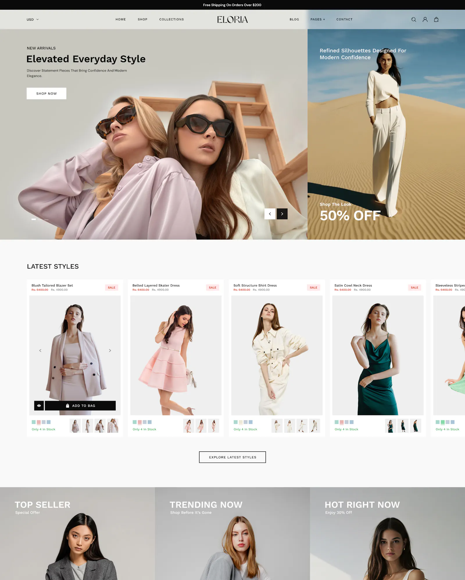Rich Shopify Theme screenshot 1