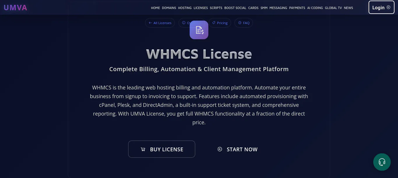 UMVA LICENSES gallery image