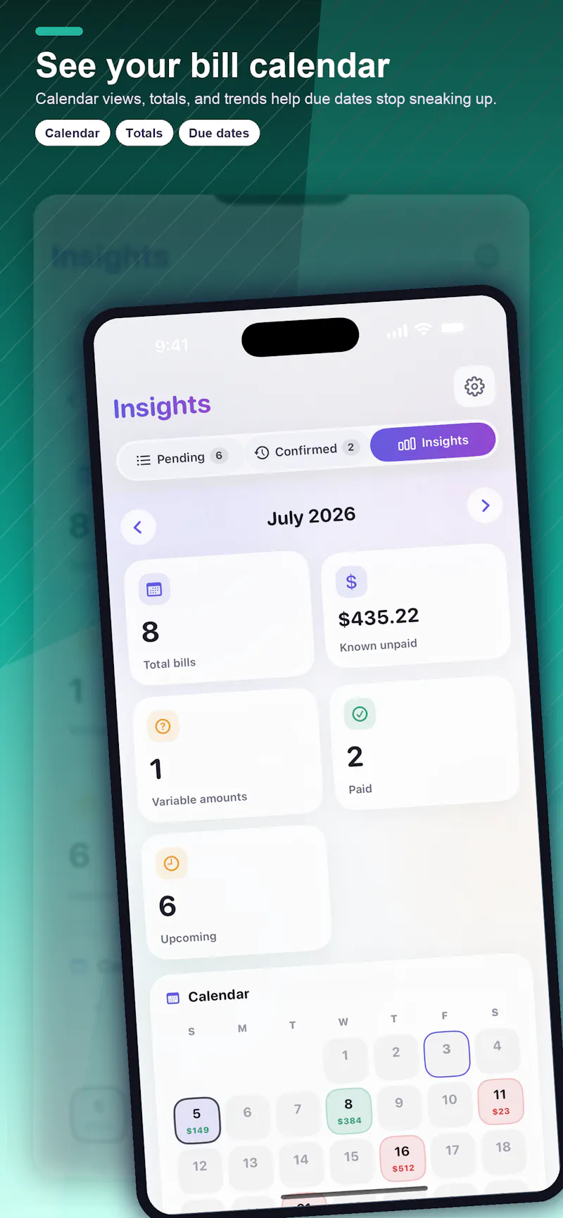 ClearDue Tracker screenshot 2