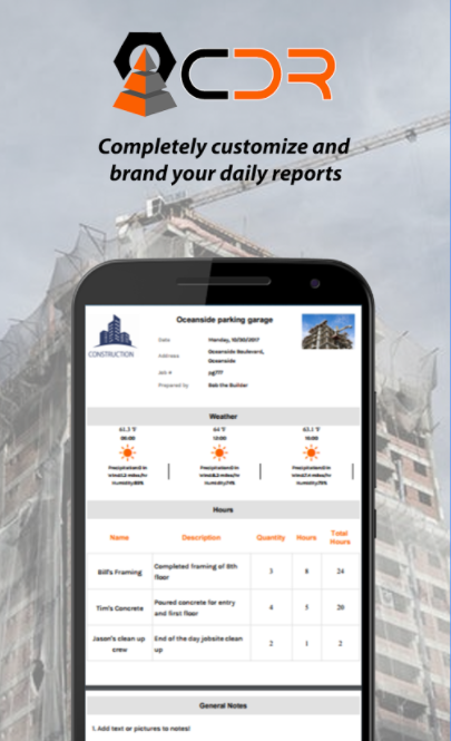 CDR Construction Daily Reports gallery image