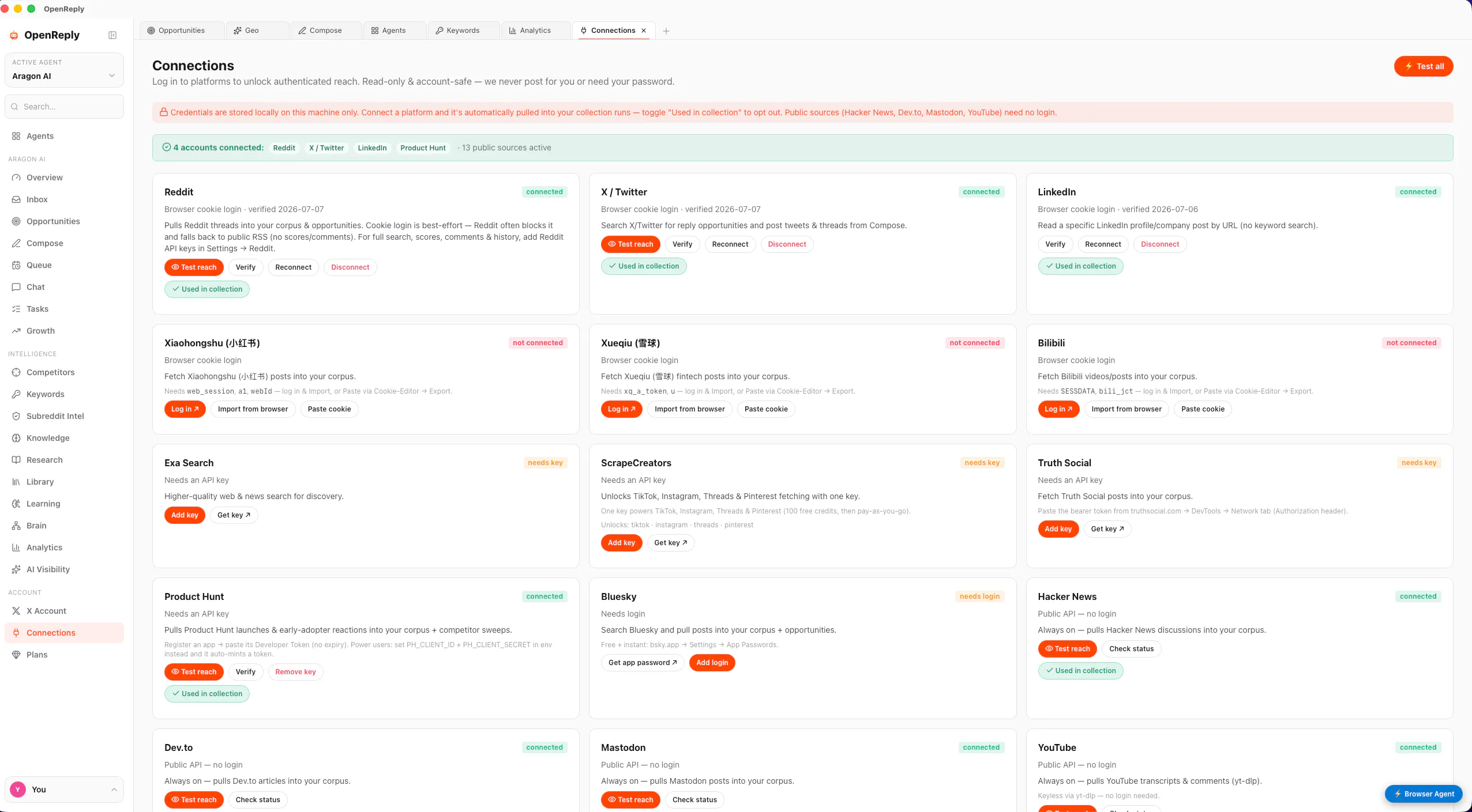 OpenReply - Your Social Media Copilot 截图 5