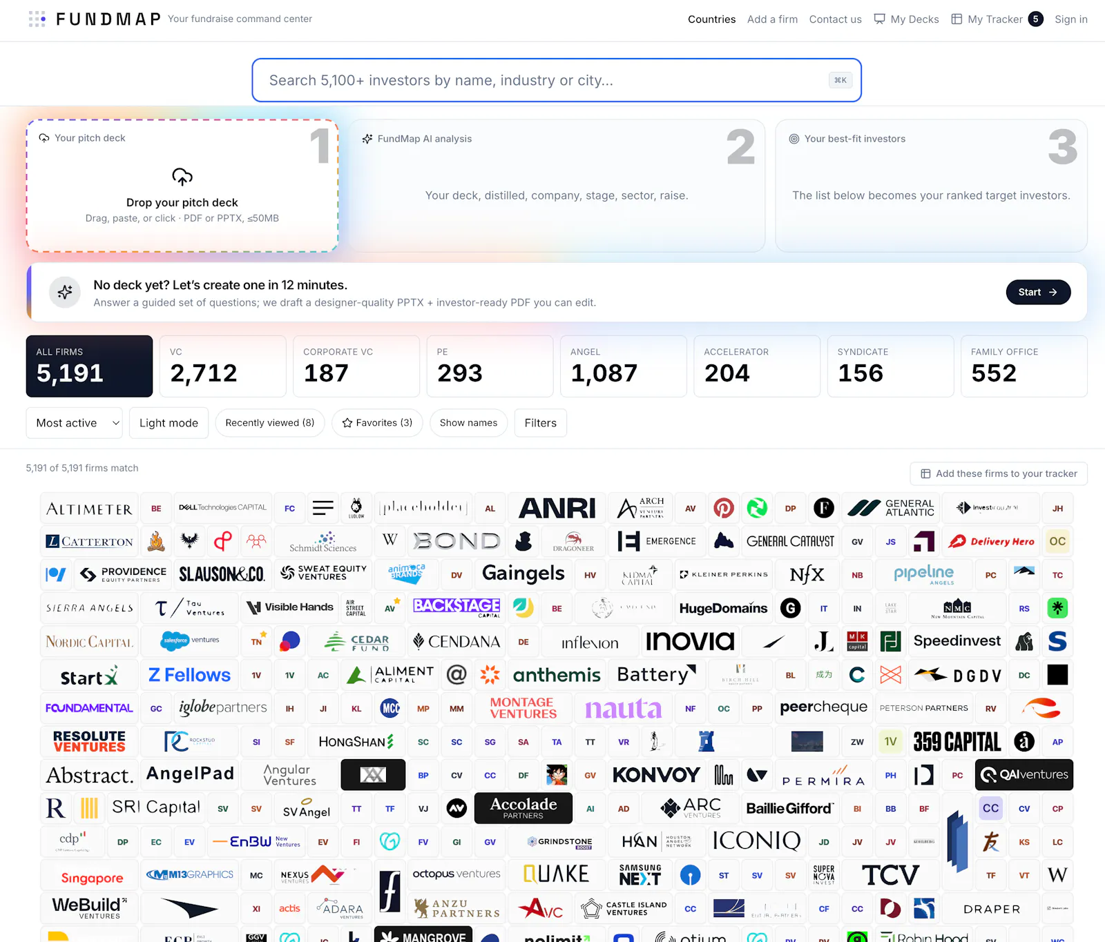 FundMap.ai screenshot 2