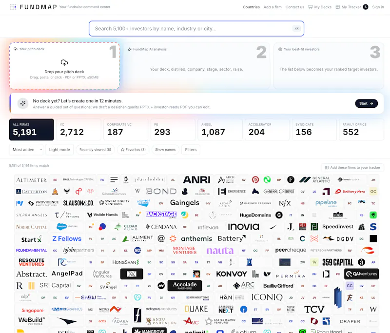 FundMap.ai screenshot 2