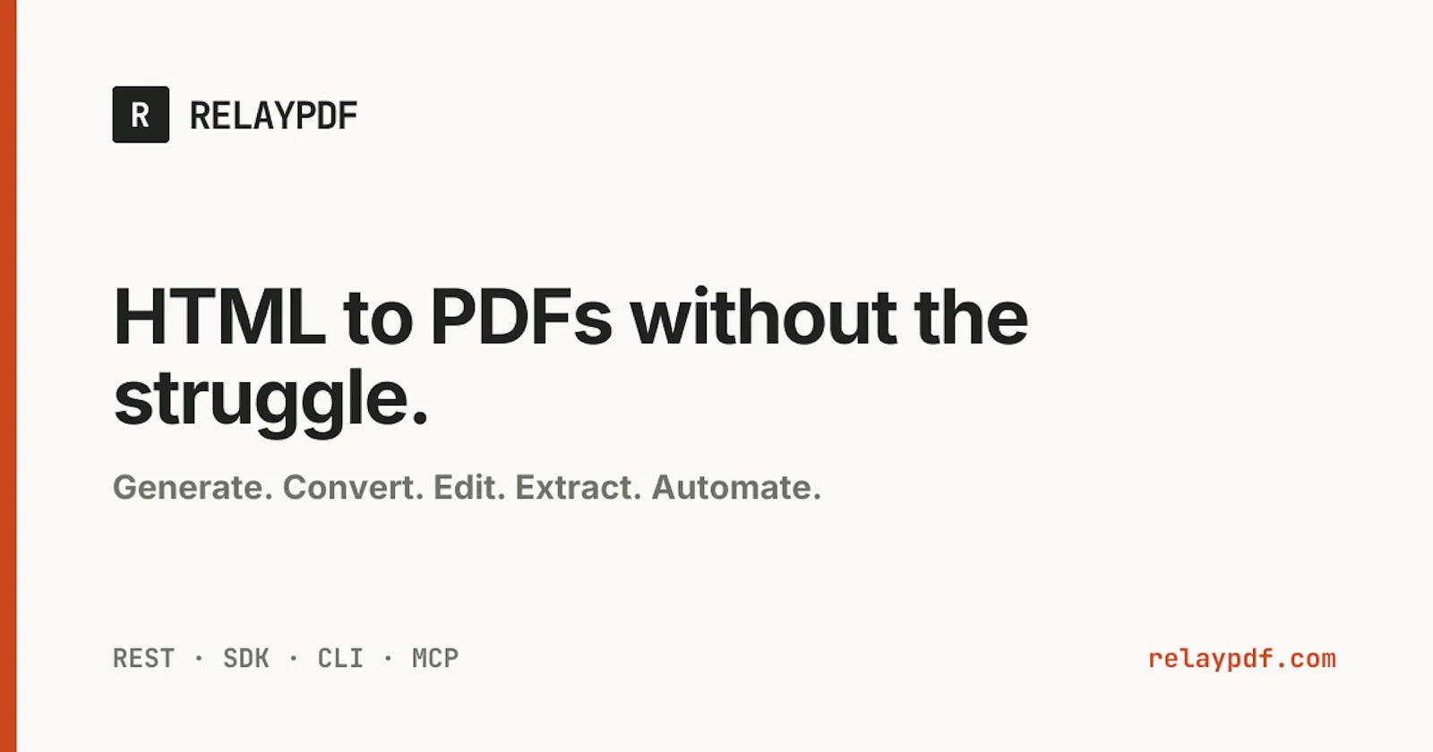 RelayPDF screenshot 1