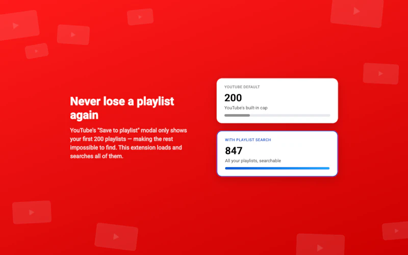 YouTube Playlist Search screenshot 5