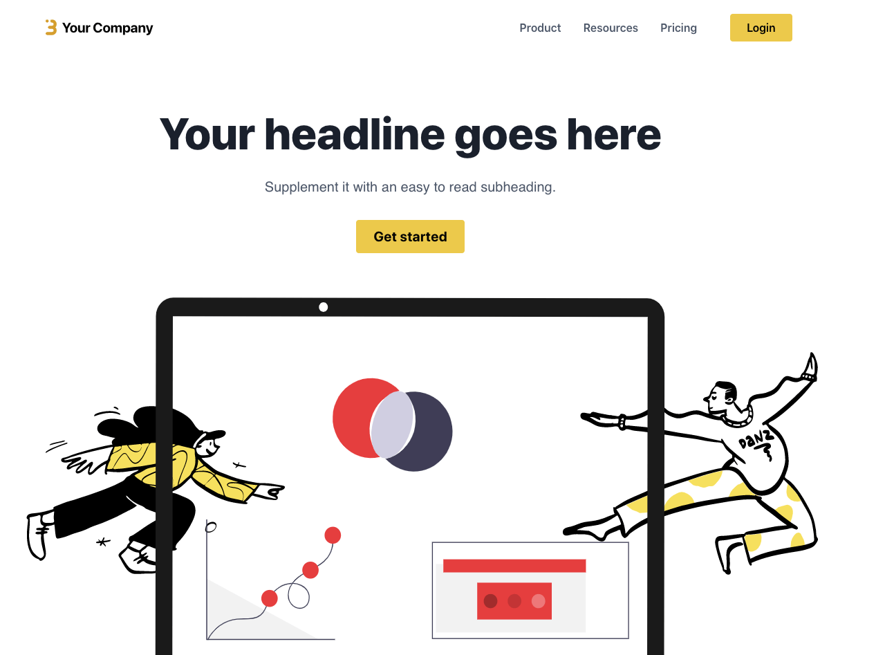 React Tails gallery image