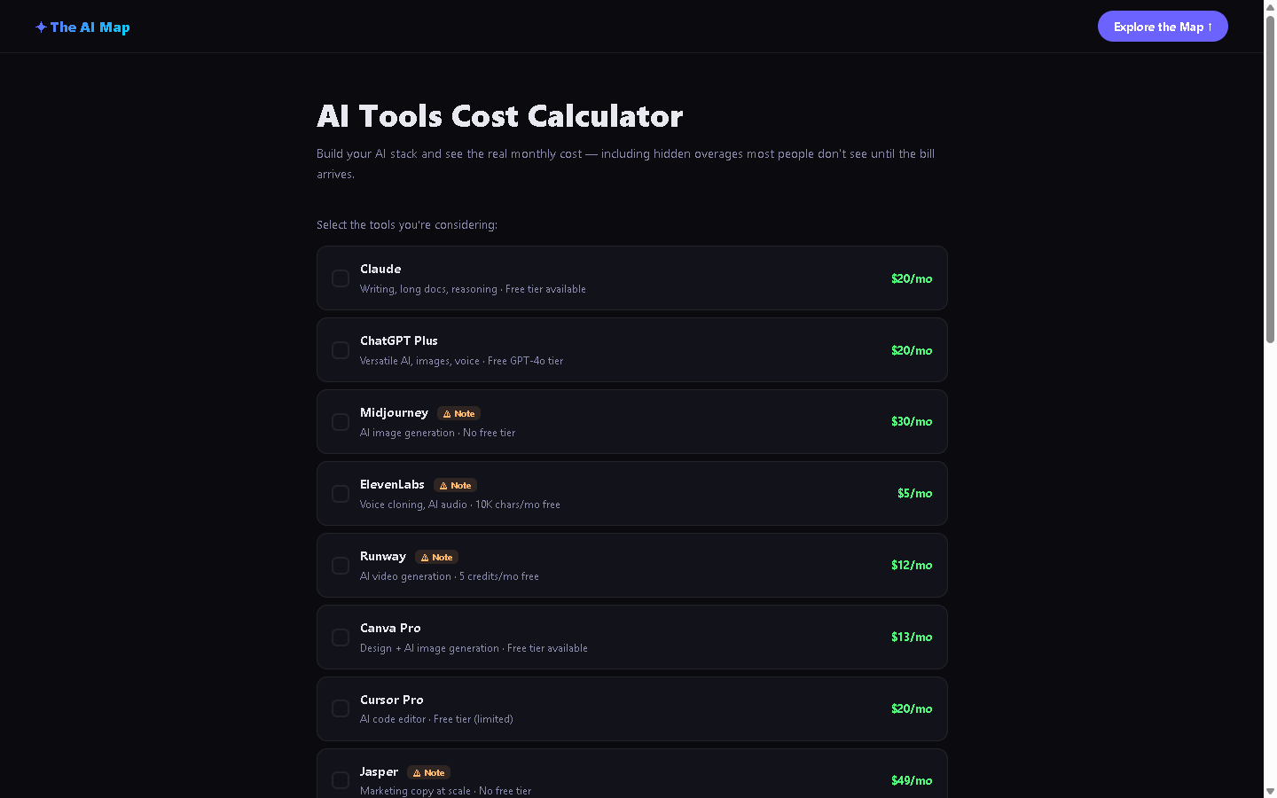 The AI Map gallery image