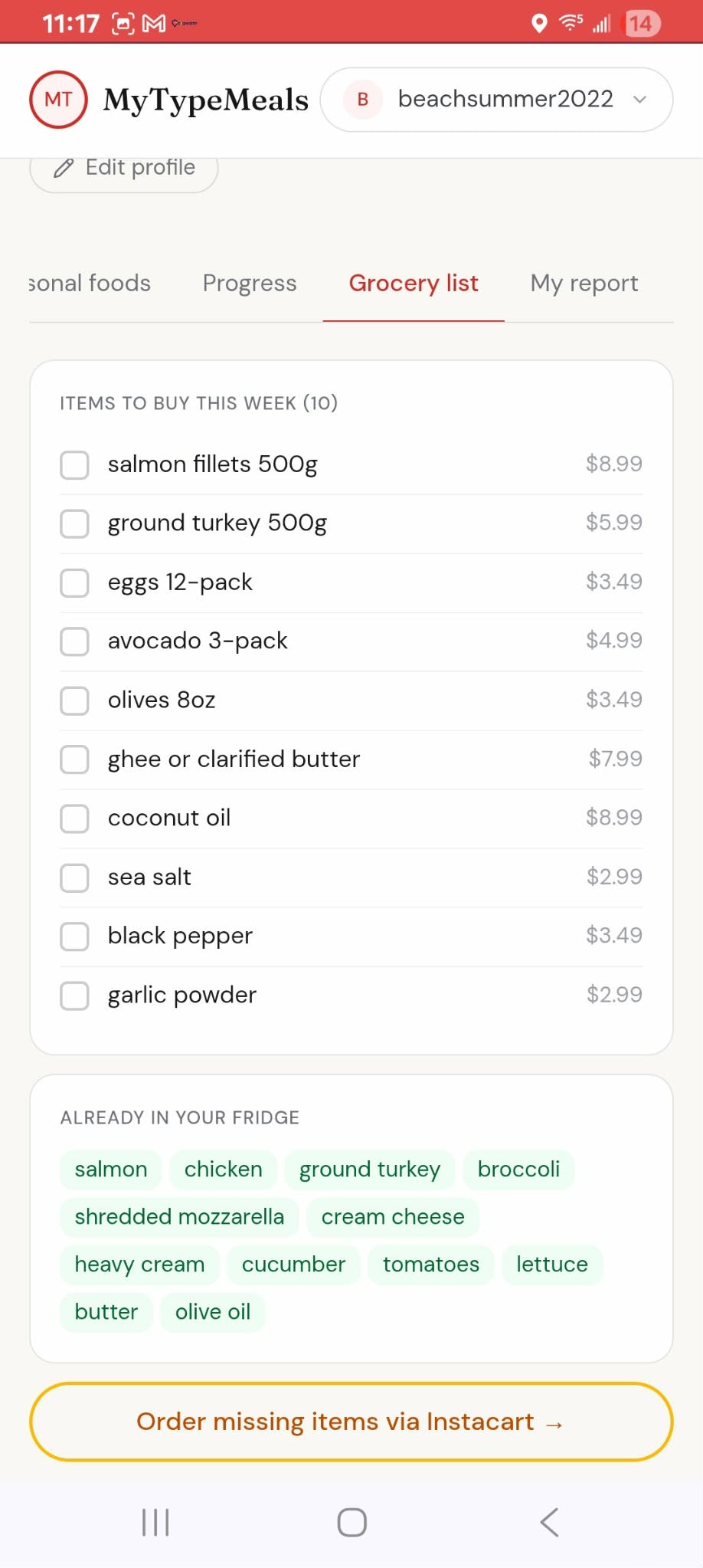 MyTypeMeals gallery image