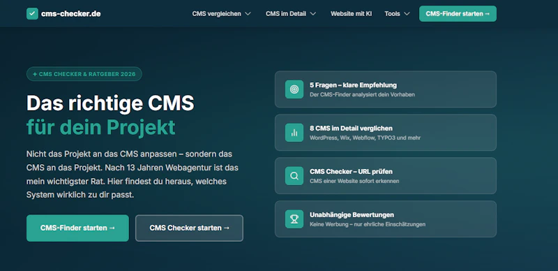 CMS Checker 2026 screenshot 2
