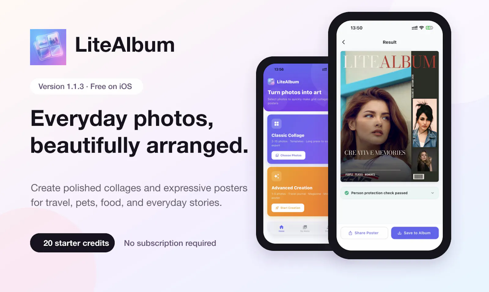 LiteAlbum screenshot 1