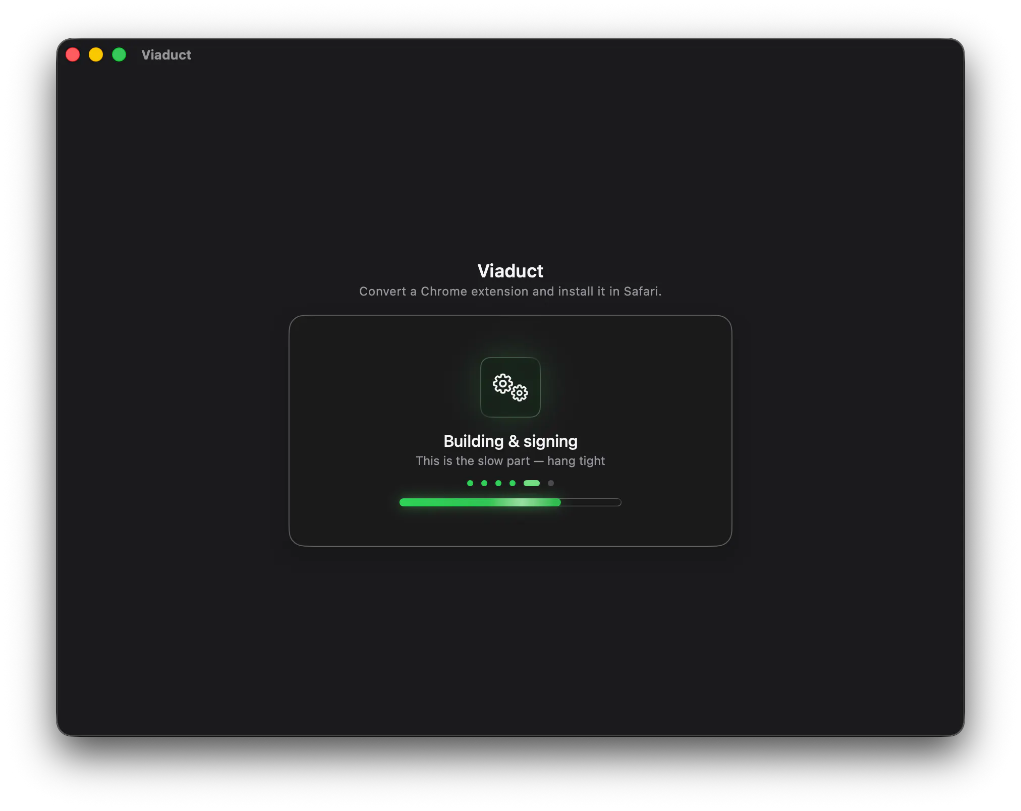 Viaduct Chrome Extensions in Safari gallery image