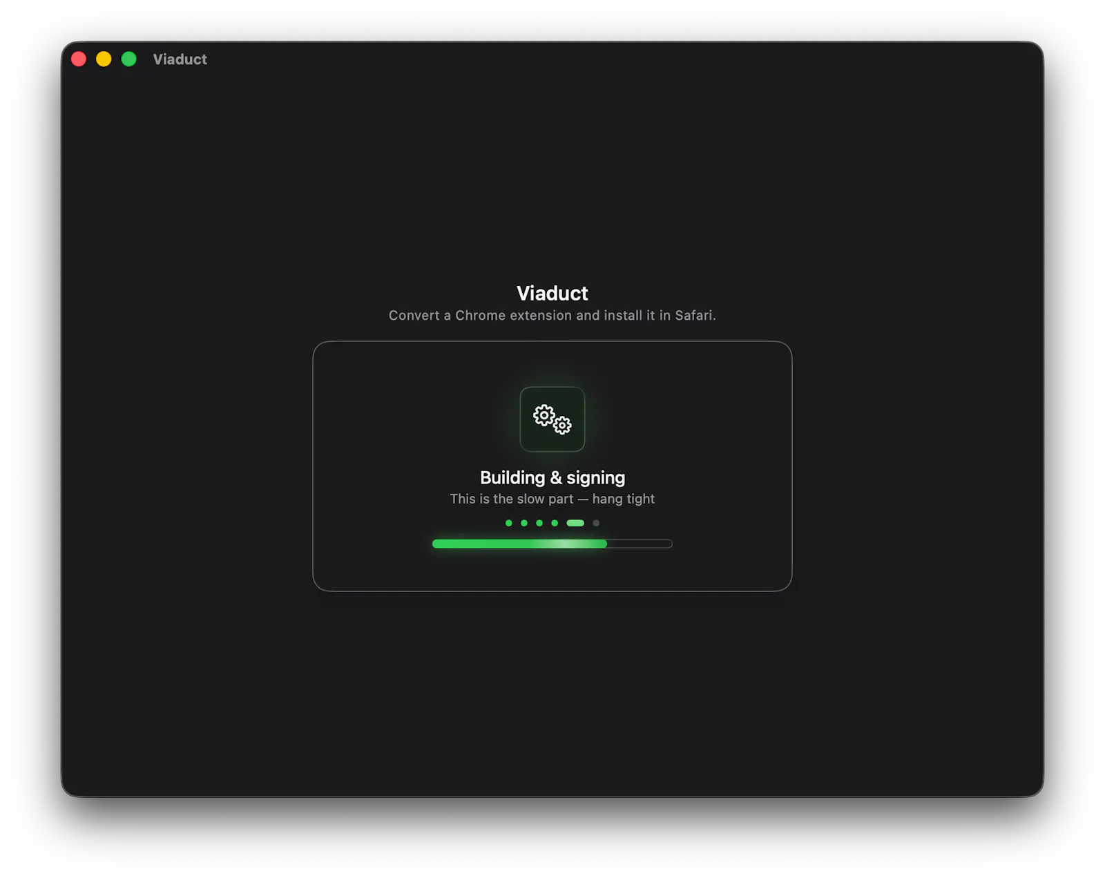 Viaduct Chrome Extensions in Safari screenshot 4