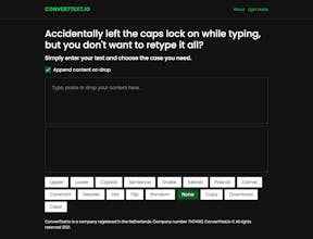ConvertText.io gallery image