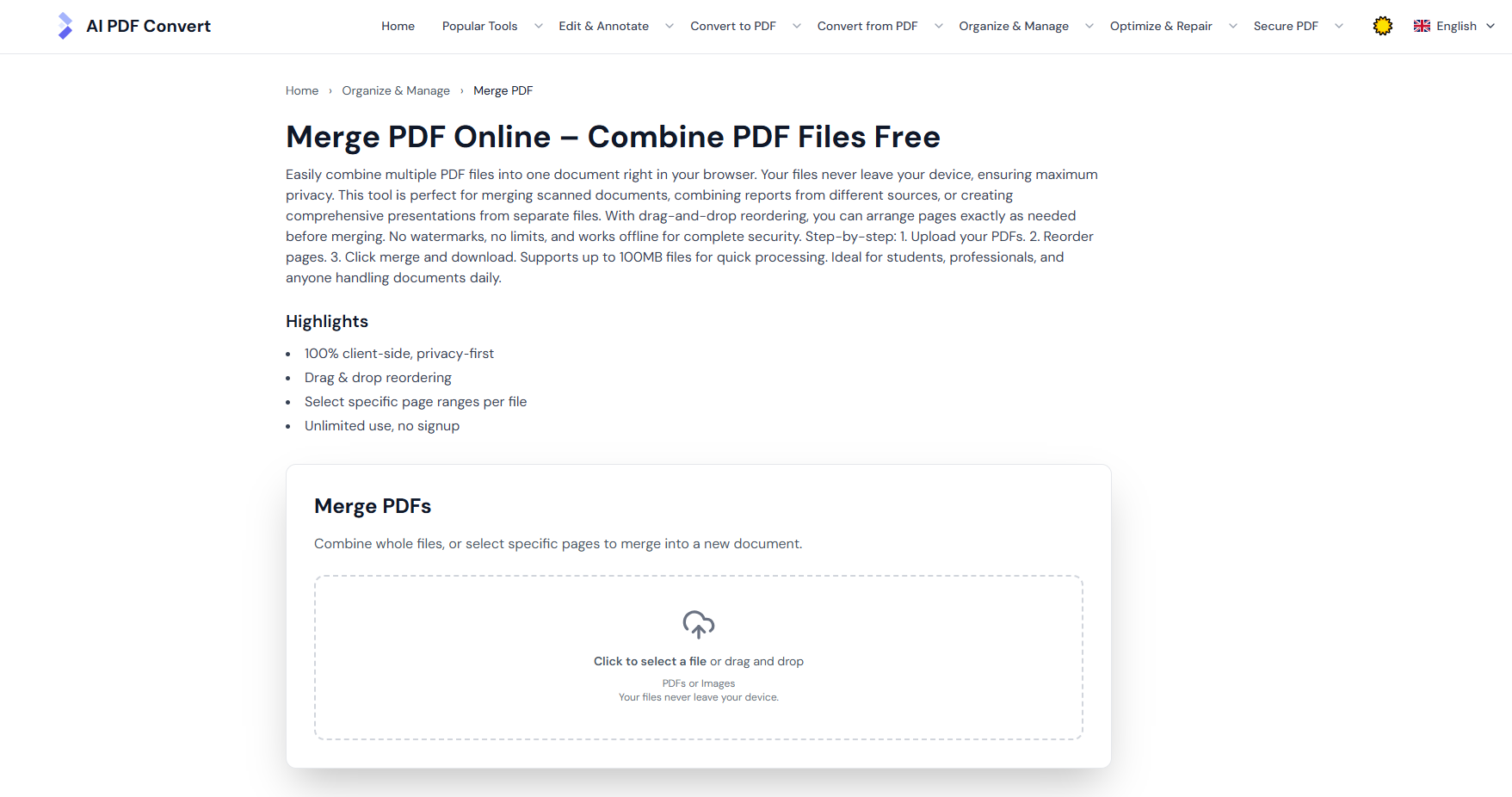 PDF Convert gallery image