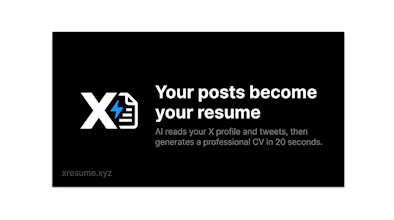 Xresume gallery image