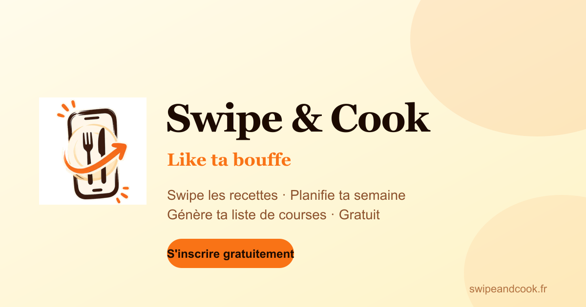 Swipe & Cook gallery image