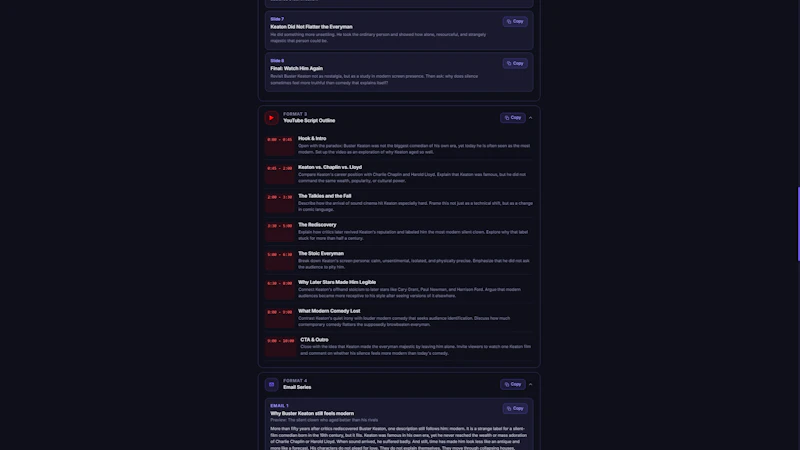 AI Content Repurposer screenshot 5