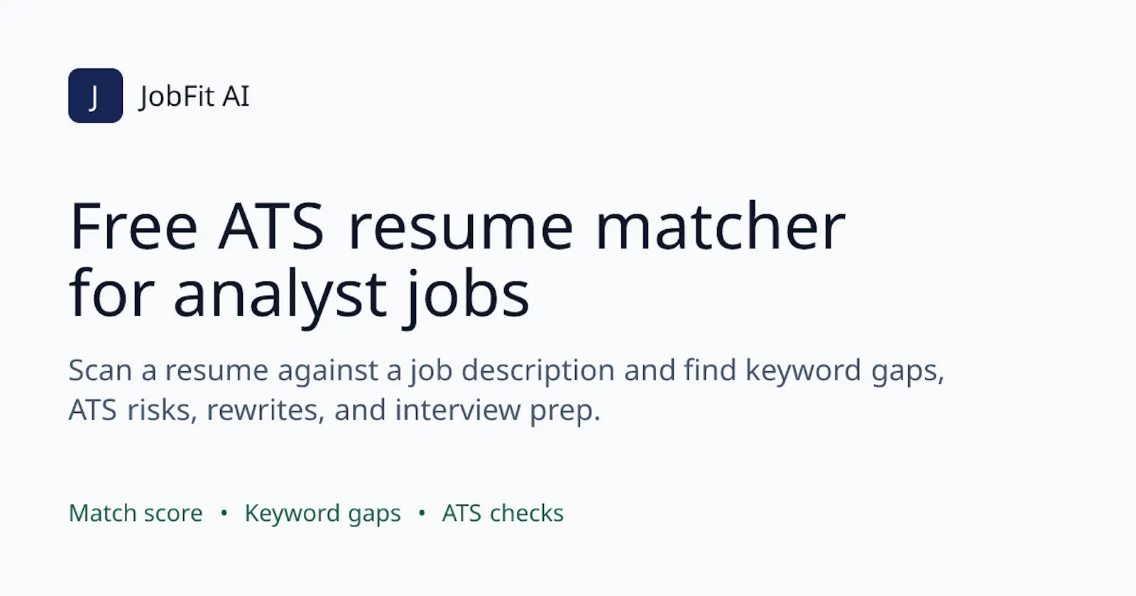 JobFit AI screenshot 1
