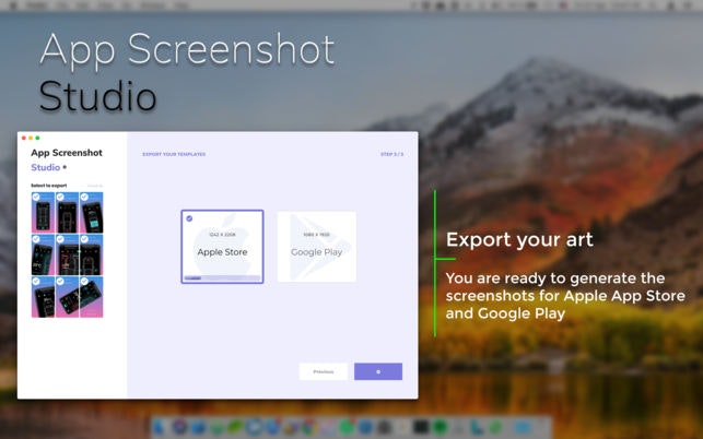App Screenshot Studio for OSX Image