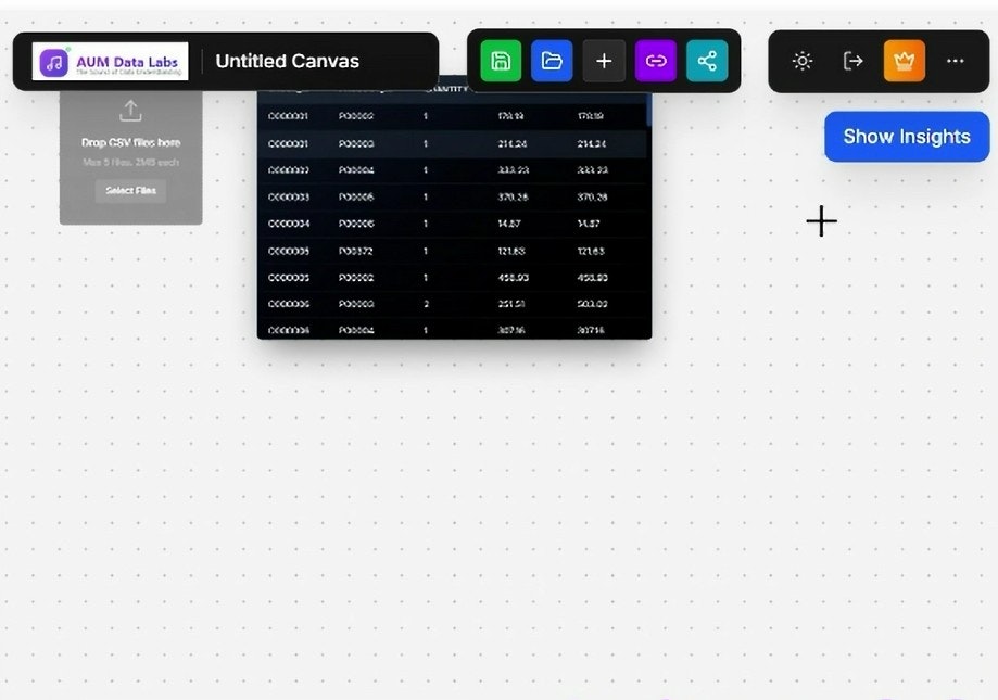 AUM Data Labs - Screenshot 2 showing product features and functionality
