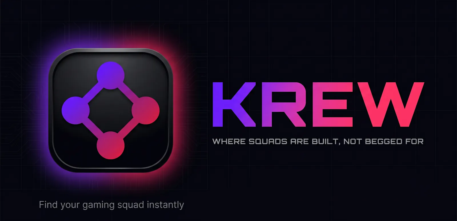 Krew - Find Gaming Squad  screenshot 1