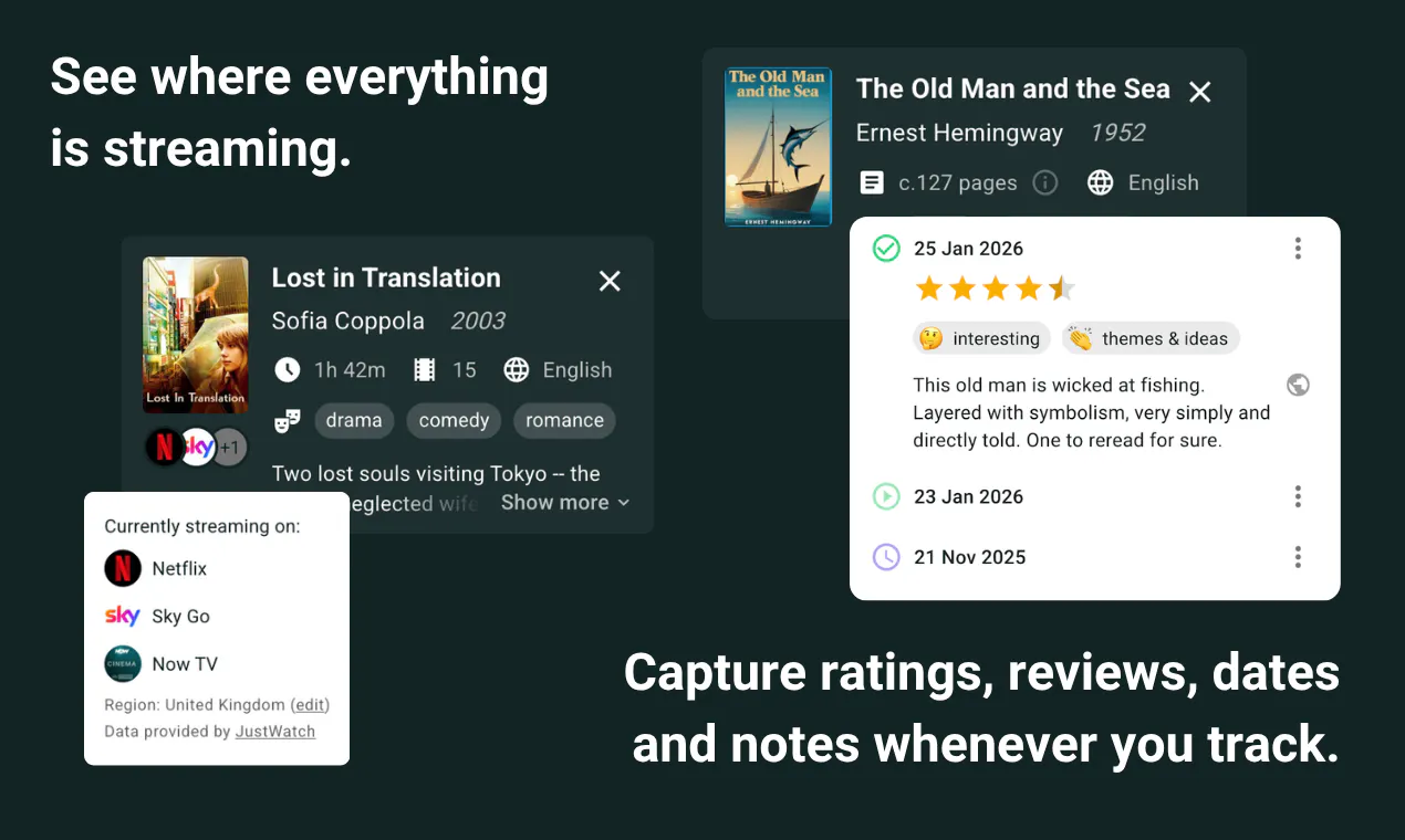 Curate screenshot