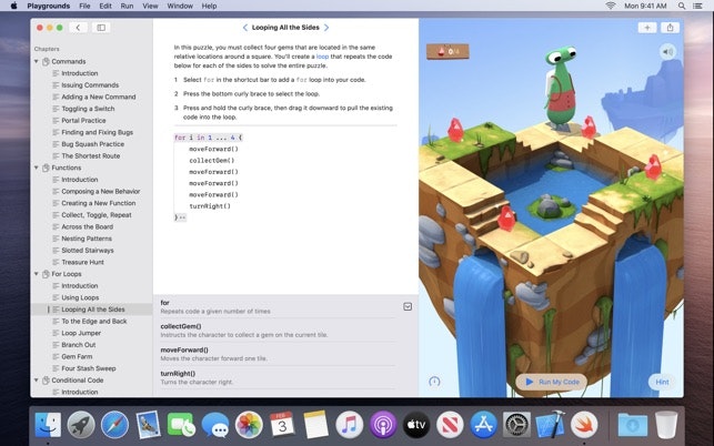 Swift Playgrounds gallery image