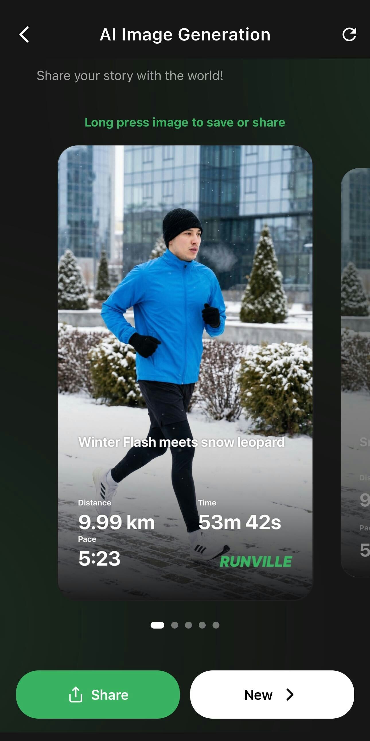 Runville - Creates Images of your run gallery image