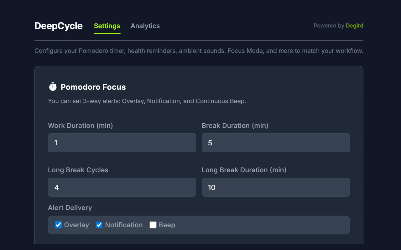 DeepCycle - Wellness Assistant screenshot 4