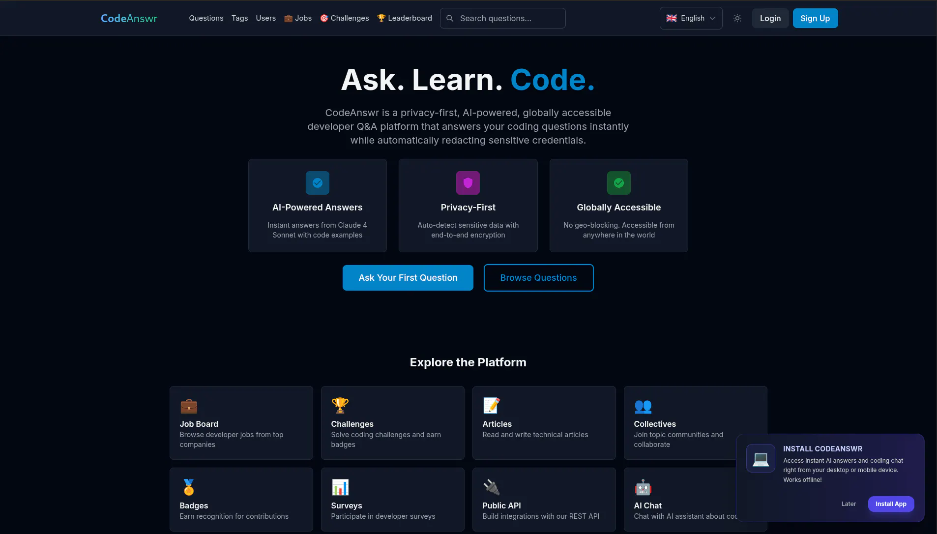 CodeAnswr gallery image