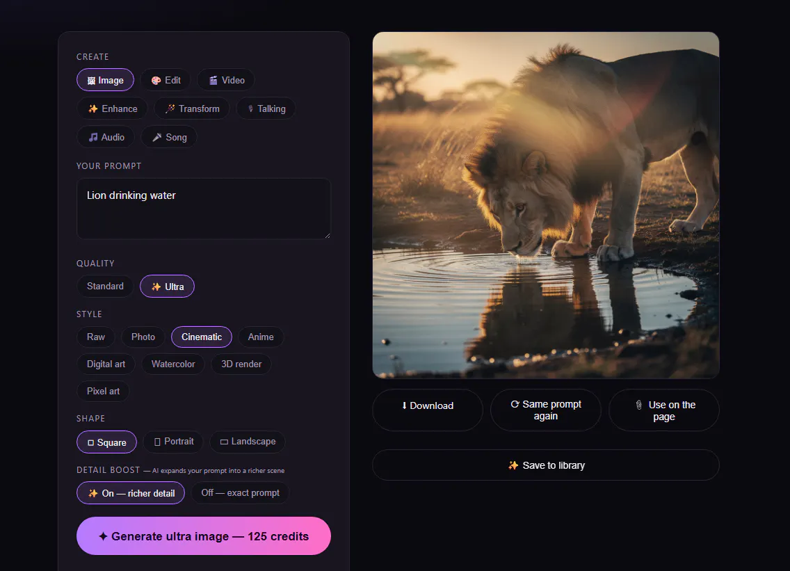 PixDream AI gallery image