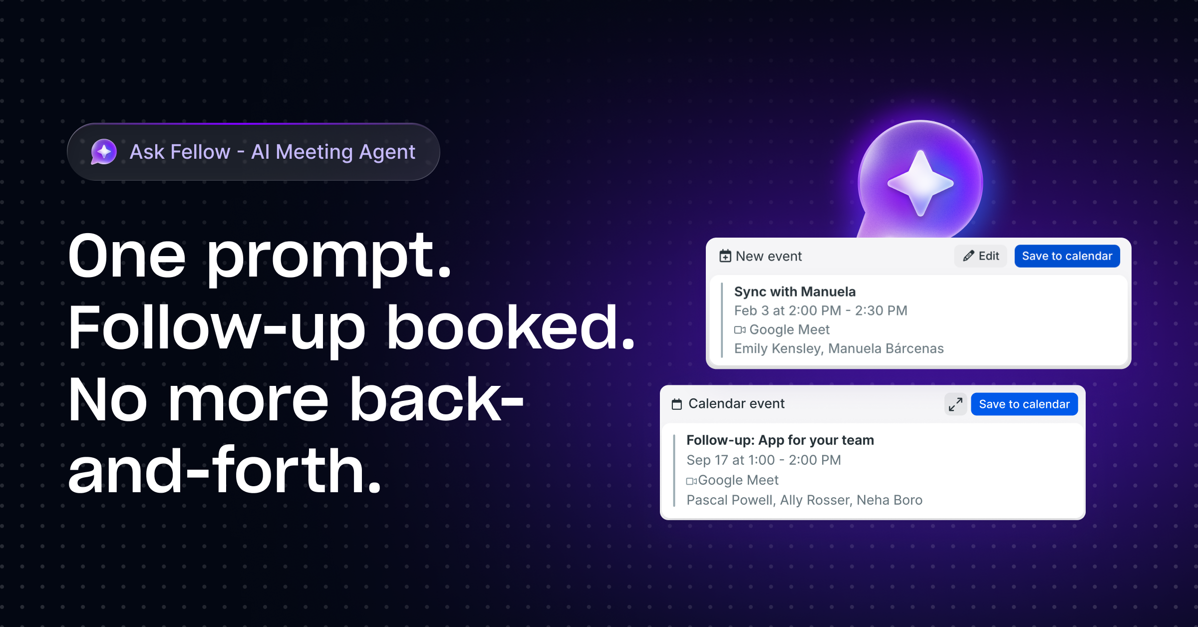 Ask Fellow - Screenshot 5 showing product features and functionality