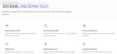 CloutDock - run your company like a pro gallery image