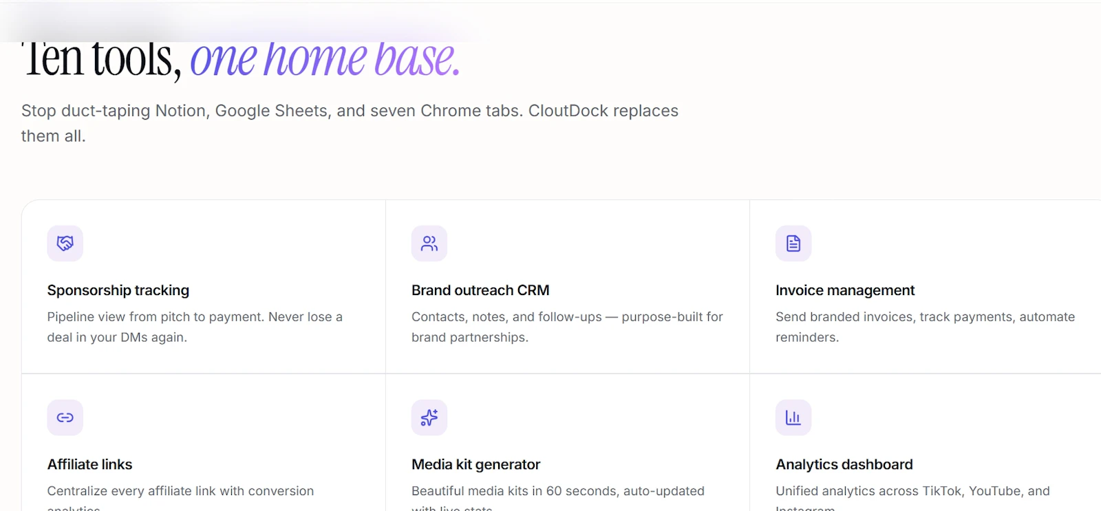 CloutDock - run your company like a pro screenshot 2