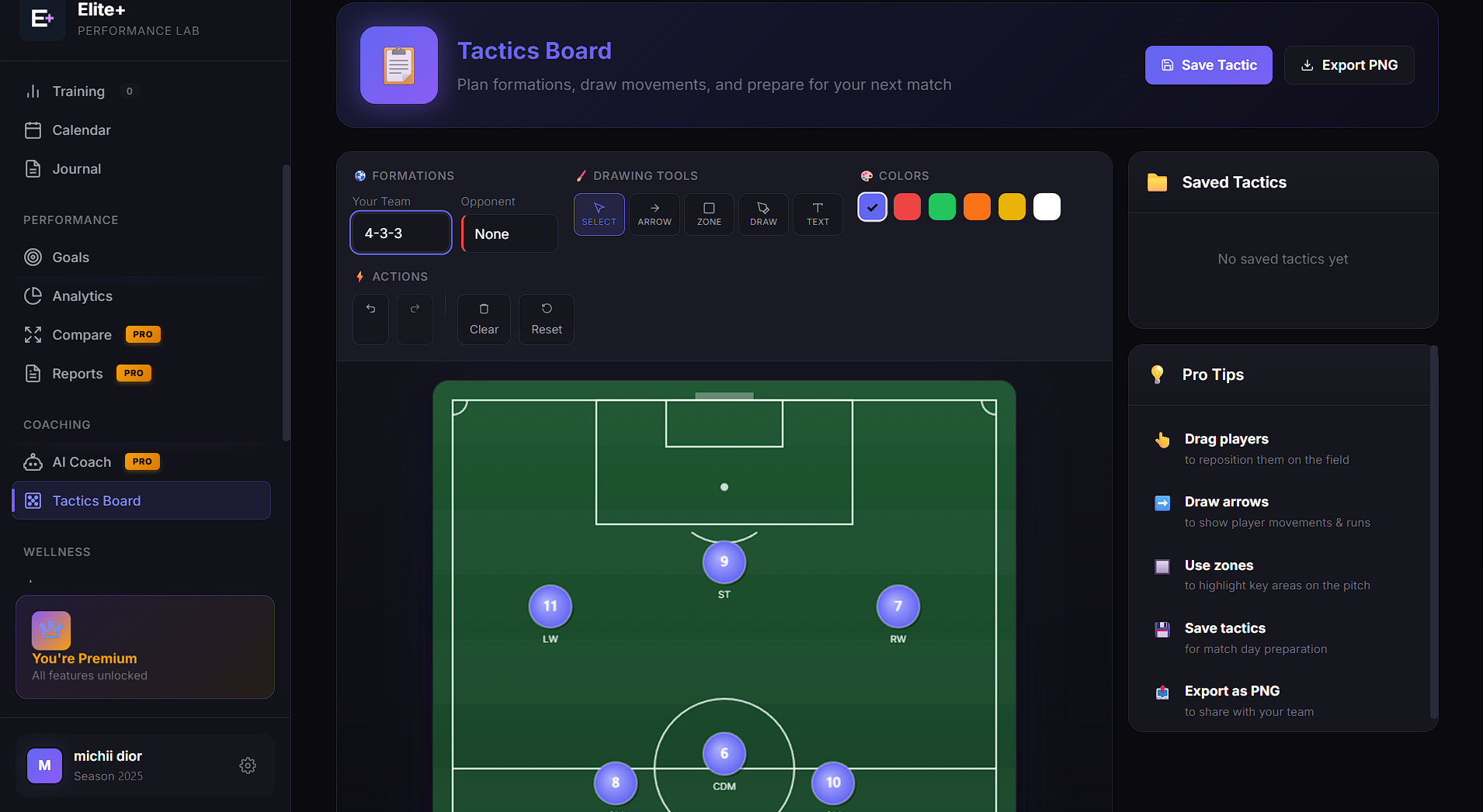 Elite+ - Screenshot 4 showing product features and functionality