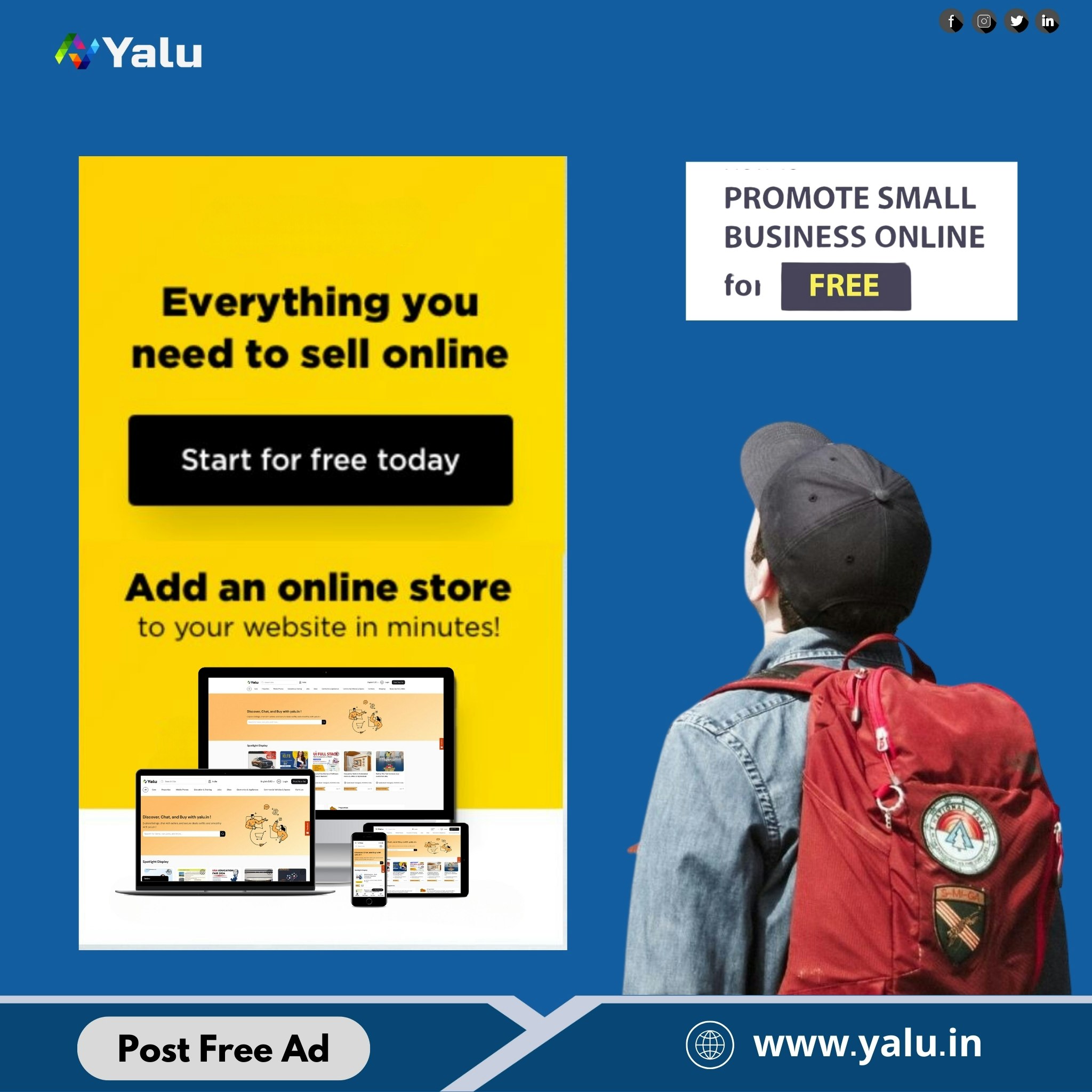 Yalu freie Kleinanzeigen in Indien - Yalu Post Free Ads - Klassifizierungen in Hyderabad India Medien 2