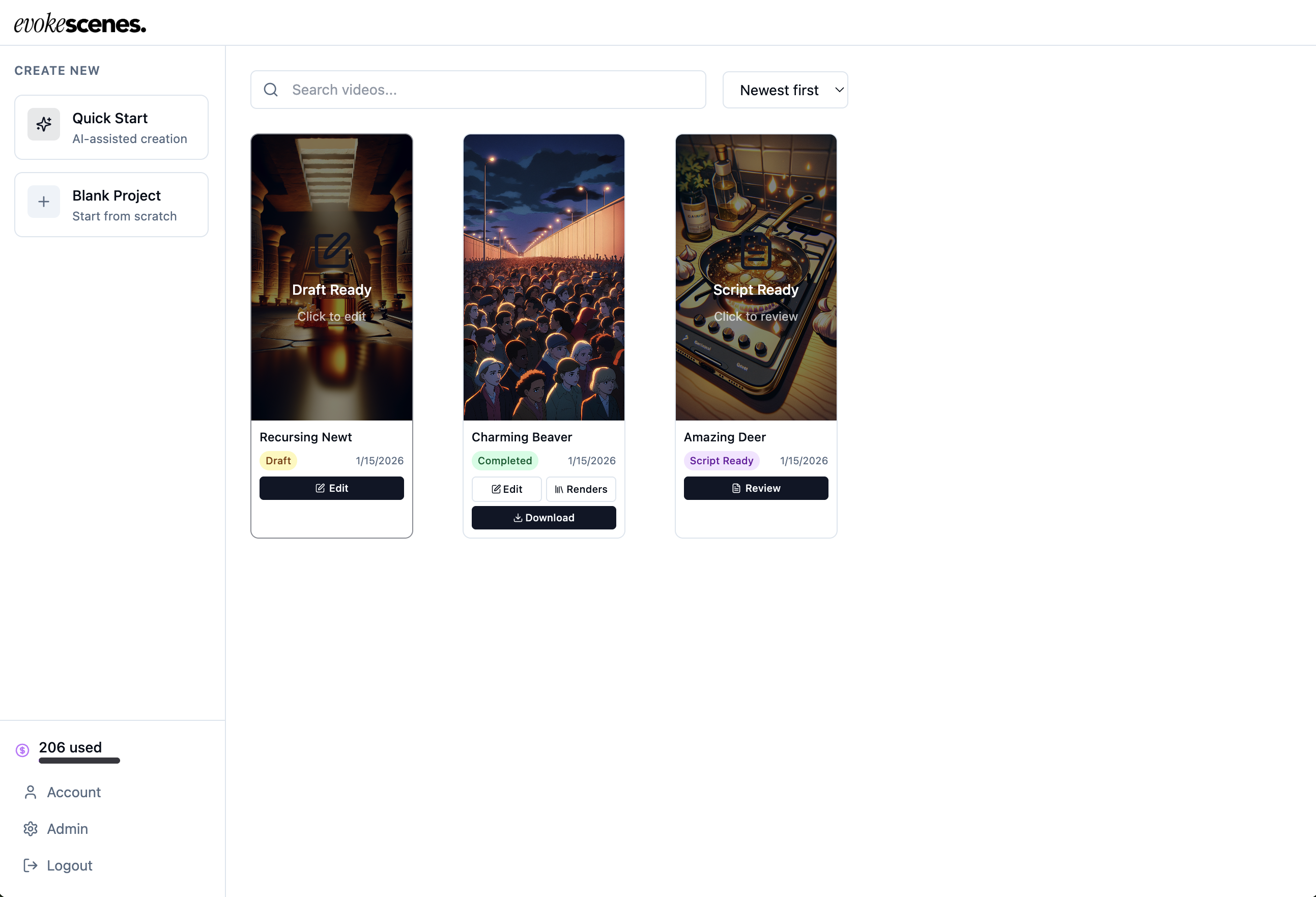 EvokeScenes gallery image