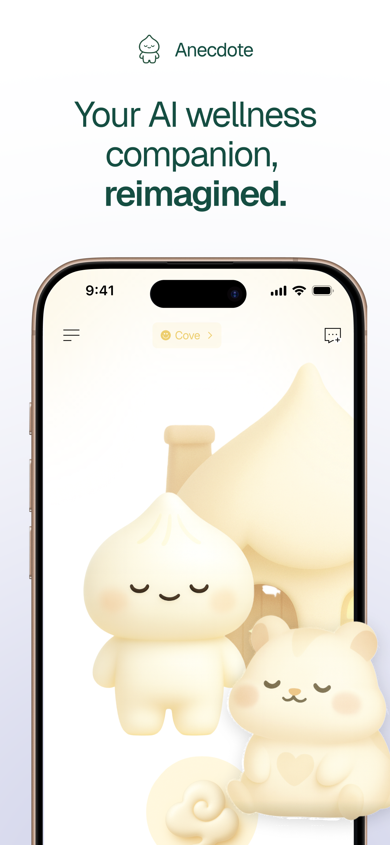 Anecdote - Main product screenshot demonstrating key features and user interface