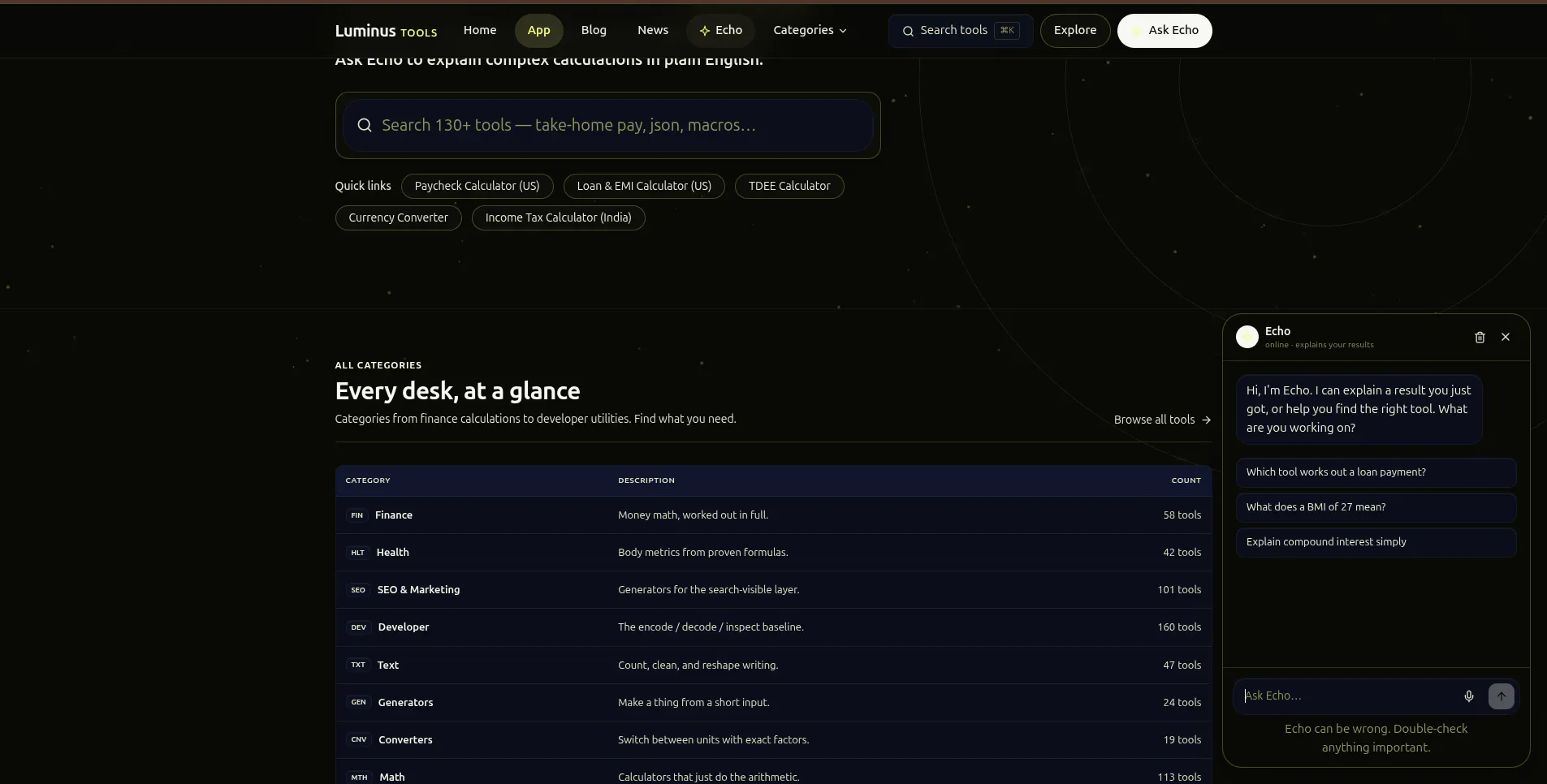 Luminus Tools gallery image