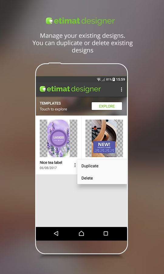 Etimat Designer gallery image